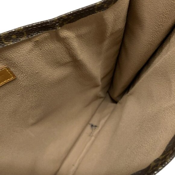 Auth LOUIS VUITTON Sac Plat M51140 Monogram - MI0020 Handbag Monogram Canvas - Picture 9 of 14